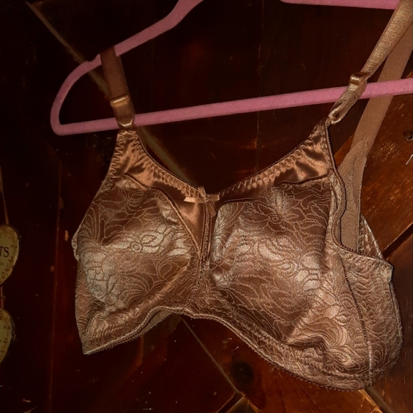 🍀3/15 Bali Florl Pattern Wire Free Bras - Picture 3 of 8